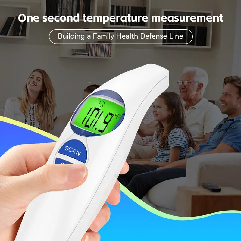 Digital 3 in 1 Touchless Forehead Thermometer for Adults and Youngsters