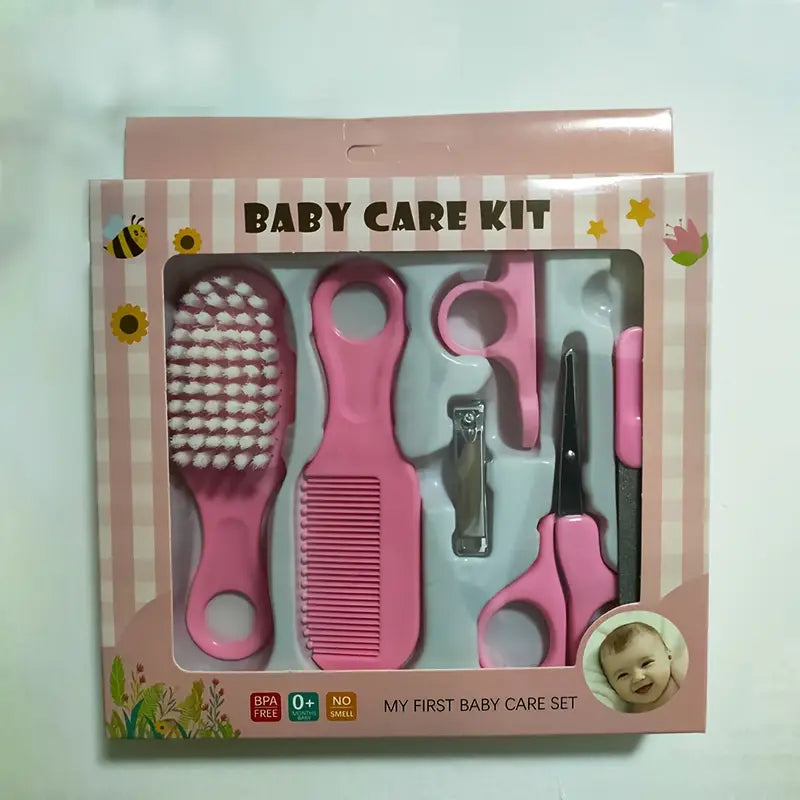 6pc Baby Care Kit Comb and Brush set