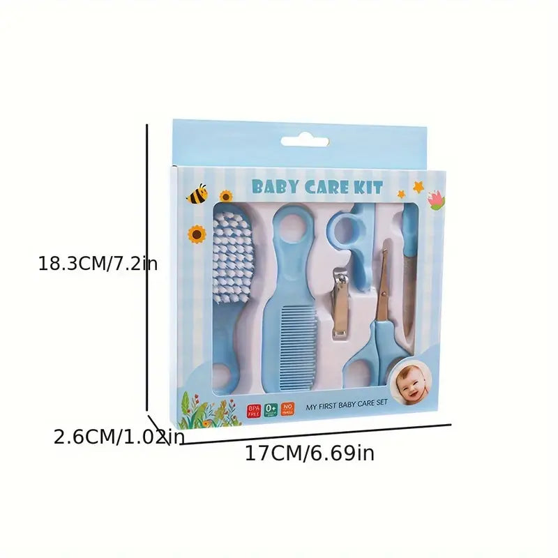 6pc Baby Care Kit Comb and Brush set