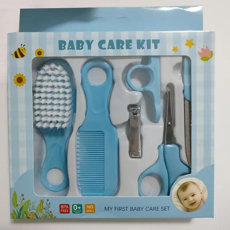 6pc Baby Care Kit Comb and Brush set