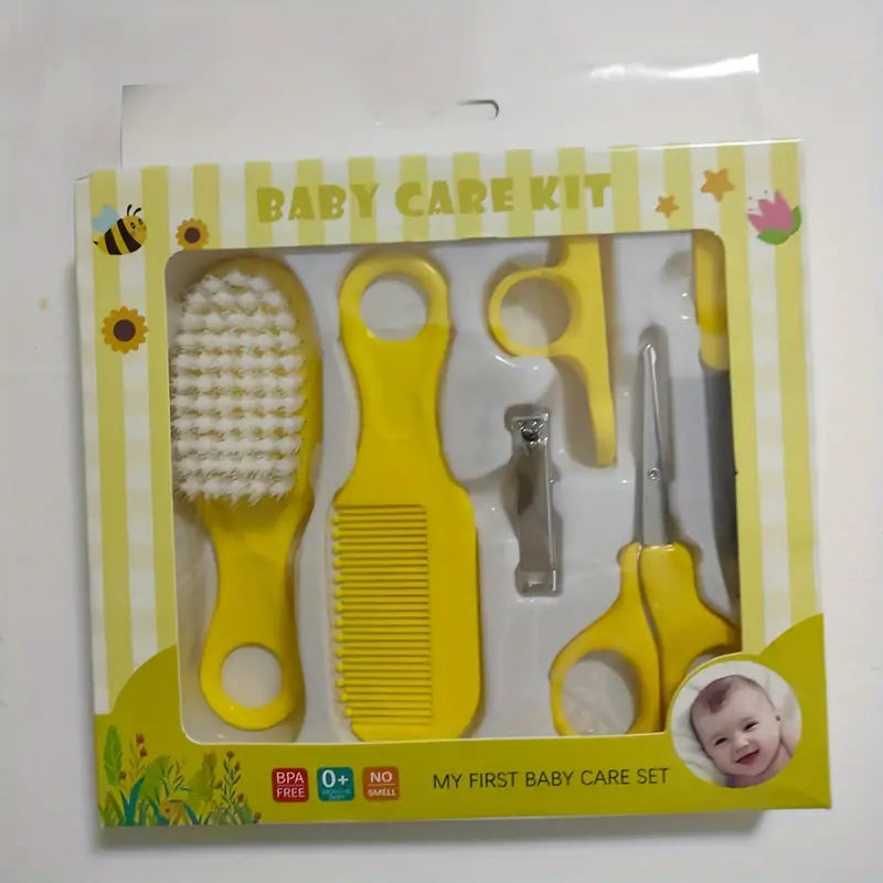 6pc Baby Care Kit Comb and Brush set