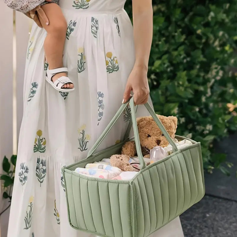 Baby Essentials Storage Diaper Bag Organizer Multiple Compartments - Various Colours