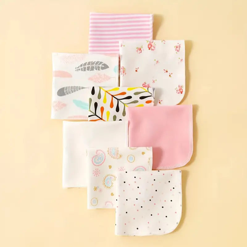Soft Baby Face Towels or Wash Towels Natural 8pcs
