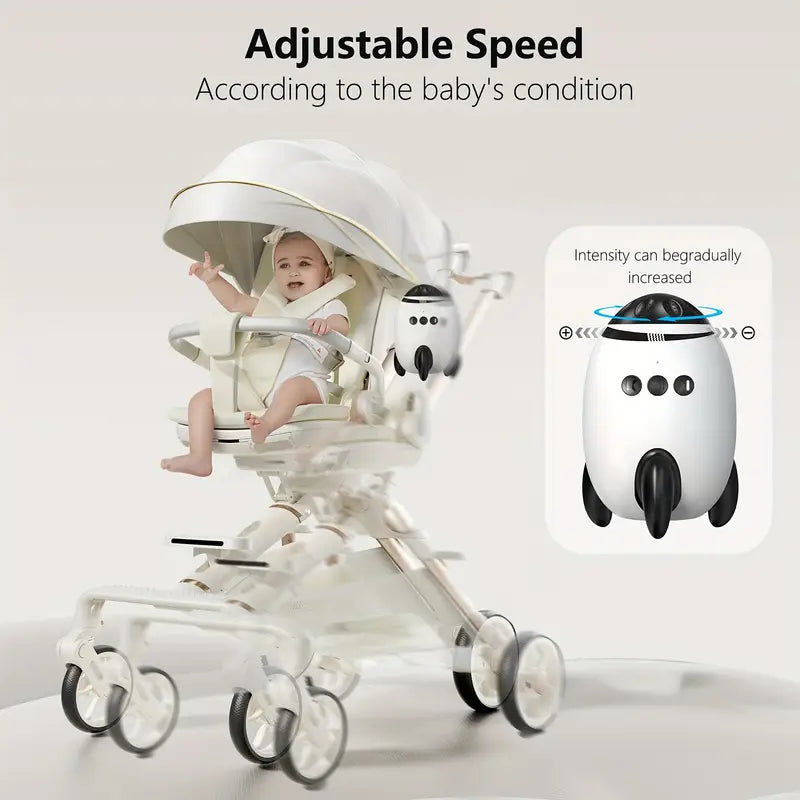 Baby Essential Rocker - Gently Rocks Any Pram or Stroller with sound
