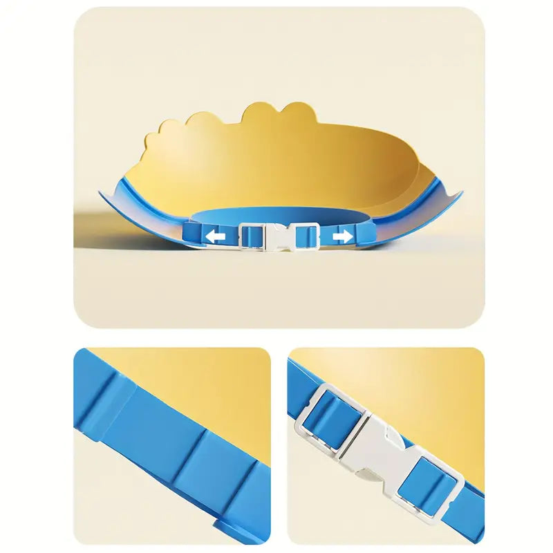 Baby Shampoo Cap Yellow or Pink