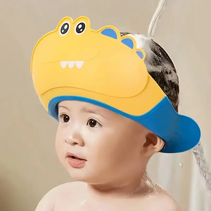 Baby Shampoo Cap Yellow or Pink