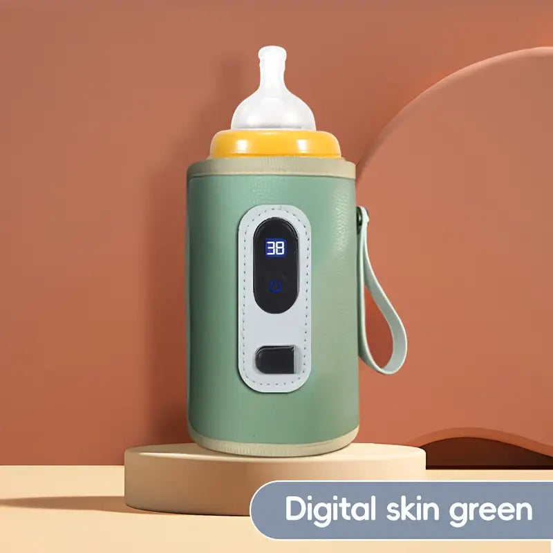 4 Colour option Baby Bottle Warmer USB Powered with Digital Thermometer