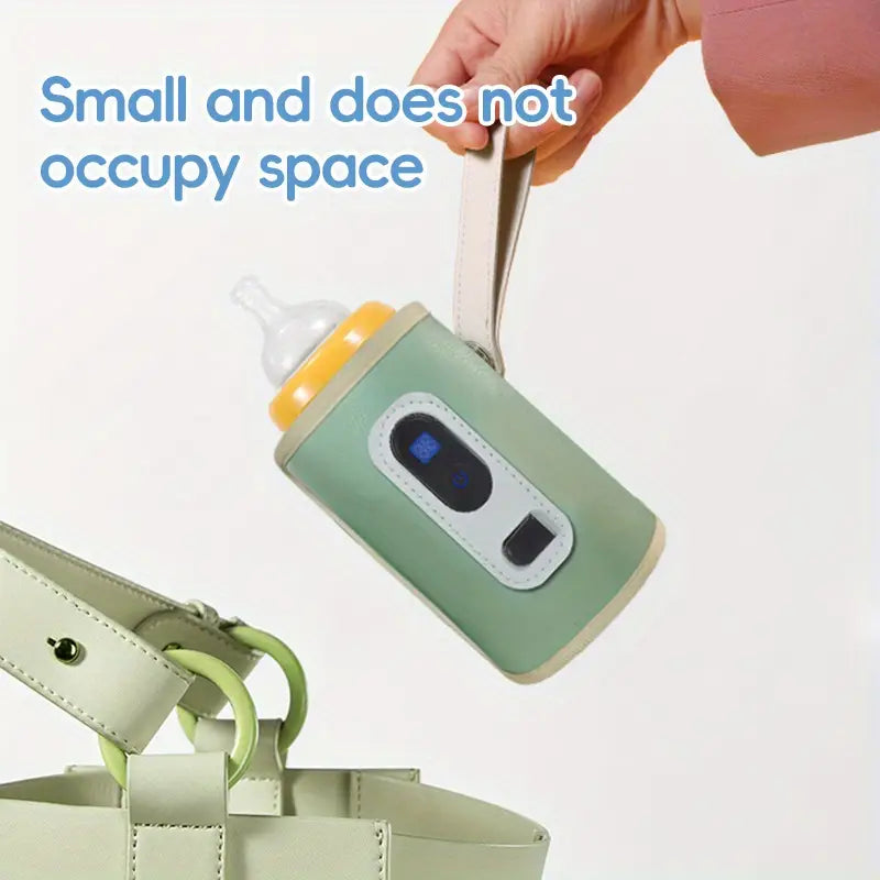 4 Colour option Baby Bottle Warmer USB Powered with Digital Thermometer