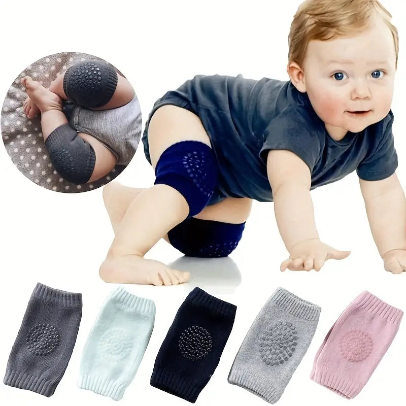 Elastic Baby Infant Toddler Soft Knee Pads Anti Slip