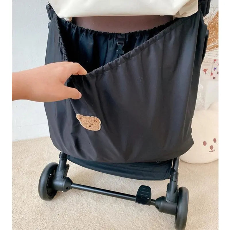 Infant Essentials Hanging Stroller Storage Bag - Black or Beige