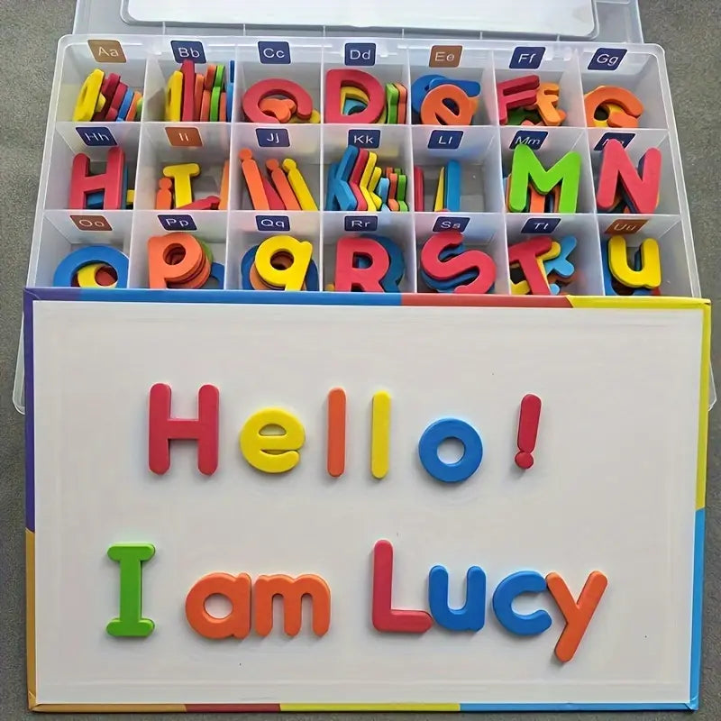 Hard Foam Magnetic Refrigerator Magnets for Learning - 79pcs set