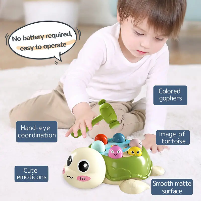 Multiplayer 2 hammers Educational Toy Hand-Eye Coordination