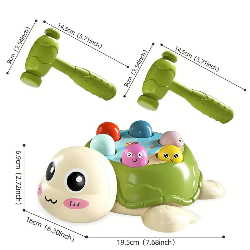 Multiplayer 2 hammers Educational Toy Hand-Eye Coordination