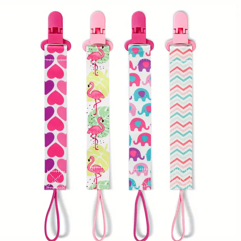 Pacifier Chain Clip Baby Girls