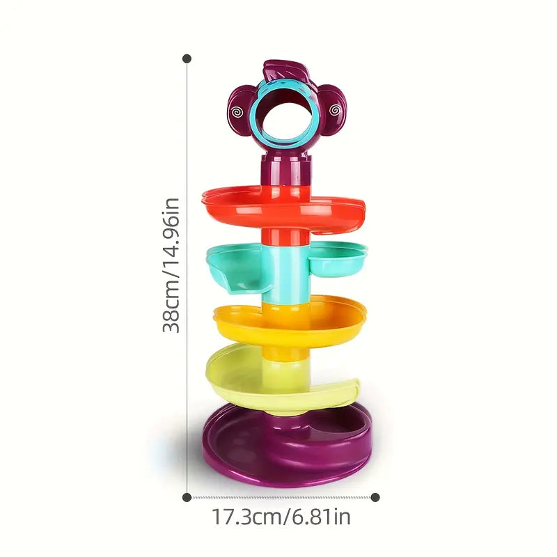 Spiral Ball Tower Toy