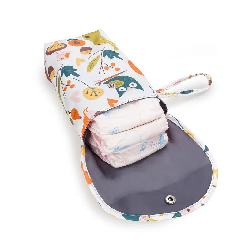Travel Lightweight Easy Clean Diaper Storage Bag