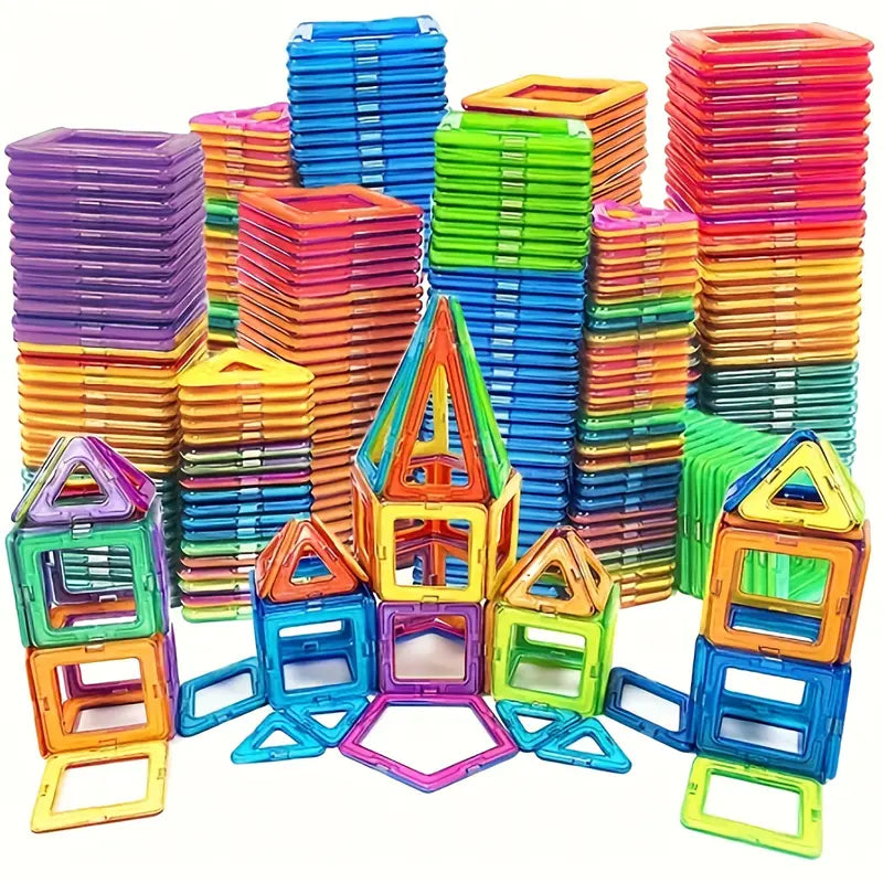 Vibrant Colours Big Size Magnetic Construction Building Blocs